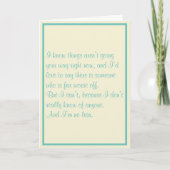 暗予測できなく紆余曲折のある対応カード カード (正面)