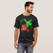 暗号で我々は暗号通貨取引の強気を信頼する Tシャツ (正面フル)