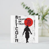 暗号で私たちは信頼する – Bitcoin Samurai (スタンド正面)