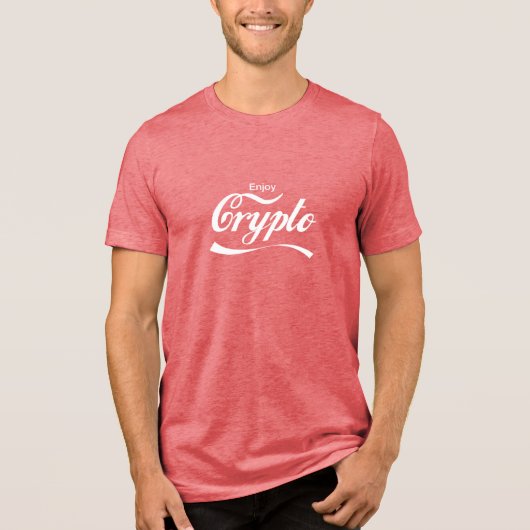 暗号を楽しむパロディTシャツ トライブレンドTシャツ (正面)