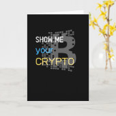 暗号を表示 カード (黄色い花)