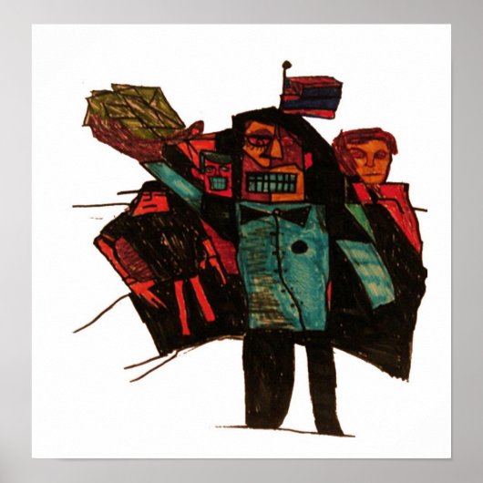 暗号インク ポスター (正面)