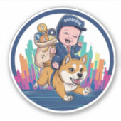 暗号キッド シール (正面)