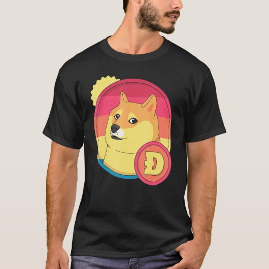 暗号ドージ Tシャツ (正面)
