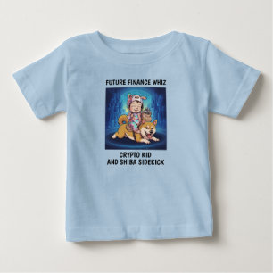 暗号ベイビー ベビーTシャツ