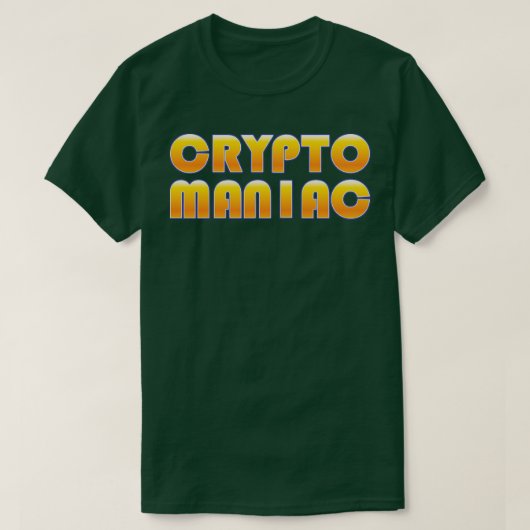暗号マニアック Tシャツ (デザイン正面)