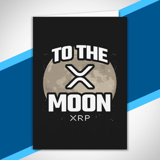 暗号ミーム- XRP月へ – XRP暗号通貨 カード