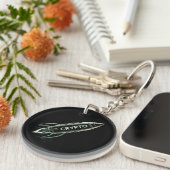 暗号ロケット キーホルダー (正面右)