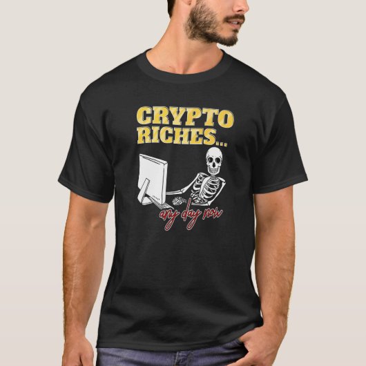 暗号侵害が今すぐ増える Tシャツ (正面)