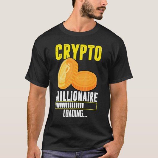 暗号億万長者ロード Tシャツ (正面)