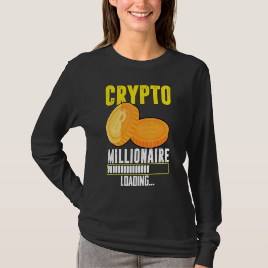 暗号億万長者ロード Tシャツ (正面)