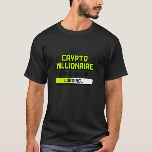 暗号億万長者ロード Tシャツ (正面)