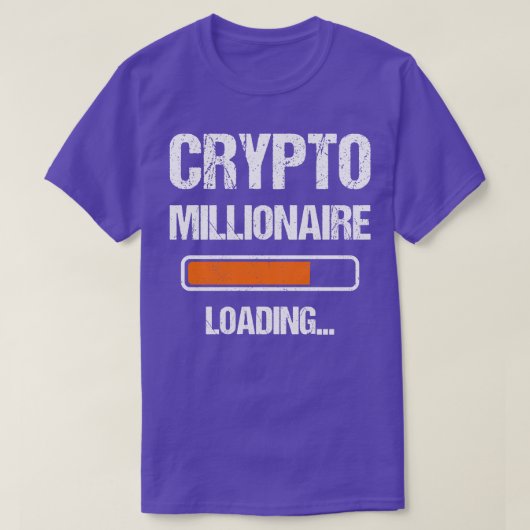 暗号億万長者ロードI Tシャツ (デザイン正面)