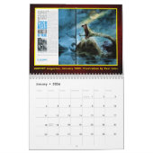 暗号動物学カレンダー カレンダー (1月 2026)