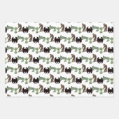 暗号動物学クリプティズビッグ足エイリアンモットマン ラッピングペーパーシート (正面2)