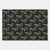 暗号動物学クリプティズビッグ足エイリアンモットマン ラッピングペーパーシート (正面2)