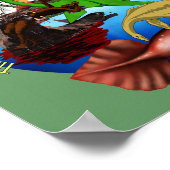 暗号動物学プリント ポスター (角)