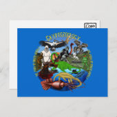 暗号動物学 ポストカード (正面/裏面)