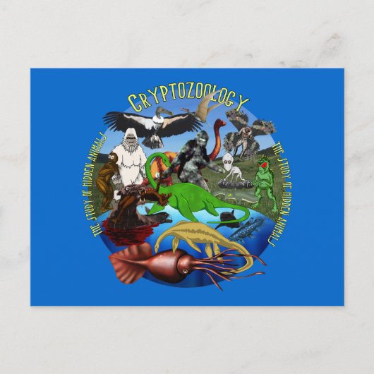 暗号動物学 ポストカード (正面)