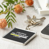 暗号化の億万長者の読み込みキーチェーン キーホルダー (側面)