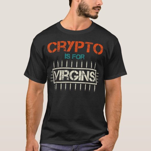 暗号化はヴァージン Tシャツ (正面)