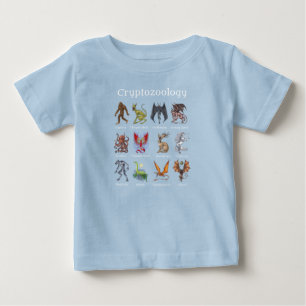 暗号化生物 ベビーTシャツ