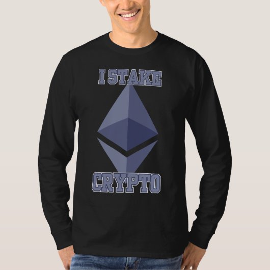 暗号化Ethereumパッシブ電源元帳のコード化を保持 Tシャツ (正面)