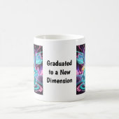 暗号卒業パーソナライズされた コーヒーマグカップ (中央)