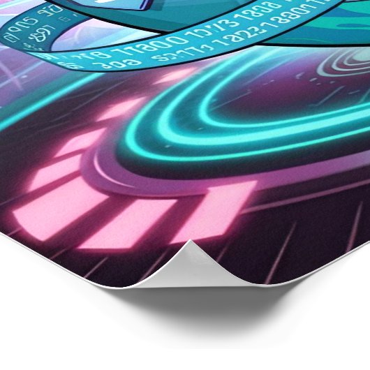 暗号卒業 ポスター (角)