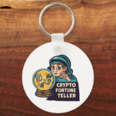 暗号占い師 キーホルダー (正面)