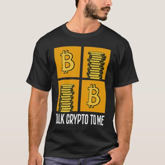 暗号取引業者Cryptocurrency Blockchain Hodl Candl Tシャツ (正面)
