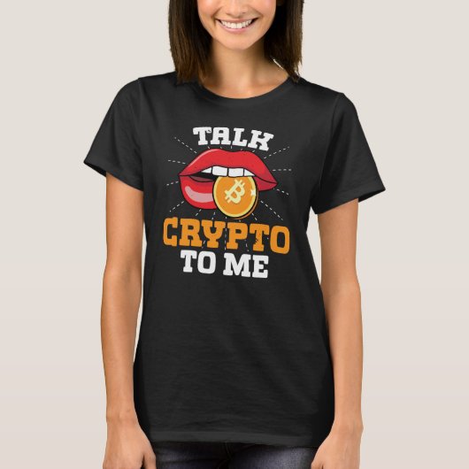 暗号取引業者Cryptocurrency Blockchain Hodl Candl Tシャツ (正面)