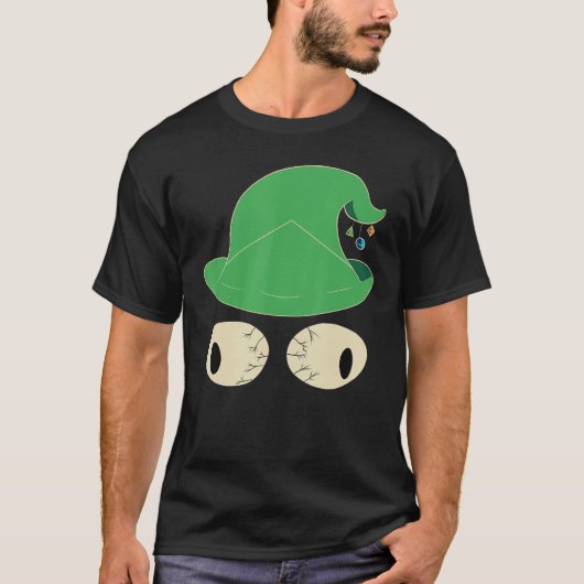 暗号孤独ウィザード顔心理カード Tシャツ (正面)