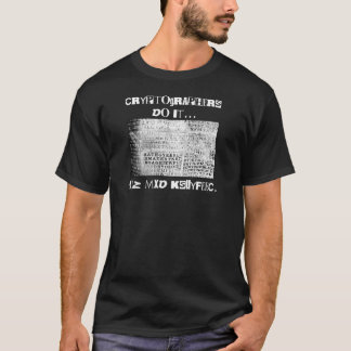 暗号学者が…HZ MXD KSUYFEEC Tシャツ