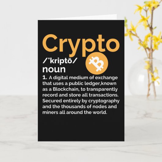 暗号定義 カード (黄色い花)