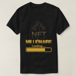 暗号富とブロックチェーンをロードするNFT億万長者 Tシャツ