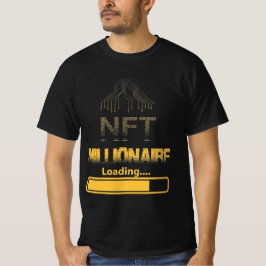 暗号富とブロックチェーンをロードするNFT億万長者 Tシャツ