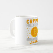 暗号百万長者のロード コーヒーマグカップ (正面左)