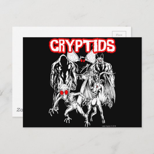 暗号解読 ポストカード (正面/裏面)