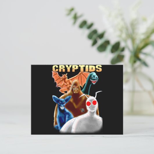 暗号解読 ポストカード (スタンド正面)