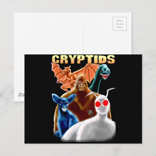 暗号解読 ポストカード (正面/裏面)