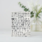 『暗号論』第9巻の挿絵 ポストカード (スタンド正面)