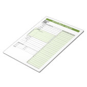 暗号財布パスワードキーパー回復シードフレーズ ノートパッド (アングル)