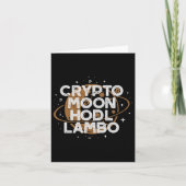暗号資産(仮想通貨)月HODLランボ カード (正面)