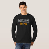 暗号追跡Crypto Trader Miner Crypto Tシャツ (正面フル)