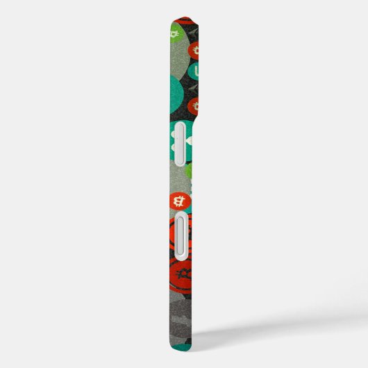 暗号通с貨パターン Case-Mate iPhoneケース (裏面 / 右)