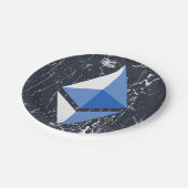 暗号通グランジ貨の記号 ペーパープレート (アングル)