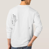 暗号通貨と物事の長い袖 Tシャツ (裏面)