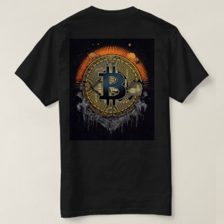 暗号通貨の恋人のためのBITCOIN Tシャツ