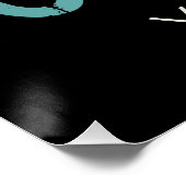 暗号通貨の暗号レトロレタリングデザイン ポスター (コーナー)